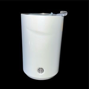 2020 Starbucks Christmas Ivory White 12oz Insulated Tumbler